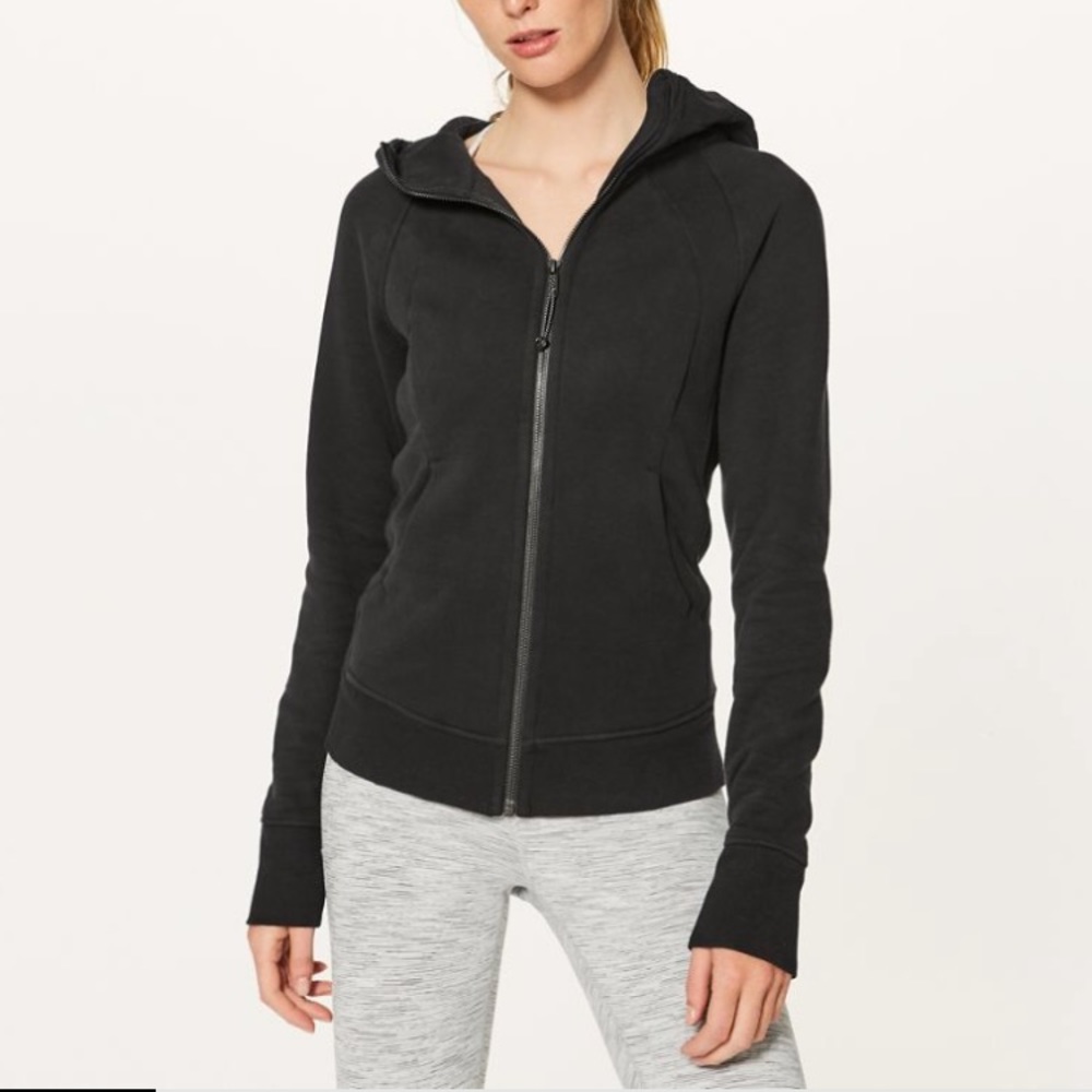 Lululemon Athletica Black Scuba Hoodie